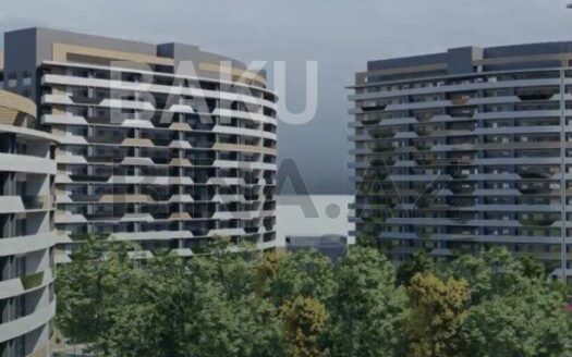 2 Room New Apartment for Sale in Baku