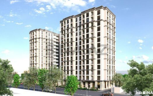 2 Room New Apartment for Sale in Baku