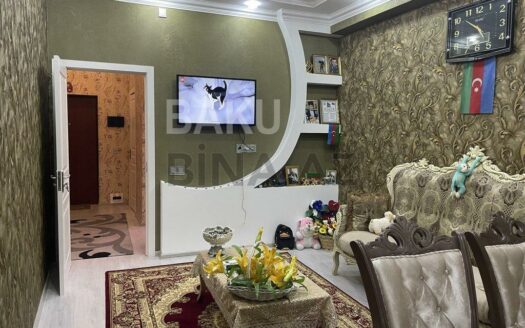 2 Room New Apartment for Sale in Baku