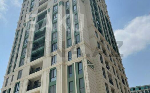 4 Room New Apartment for Sale in Baku
