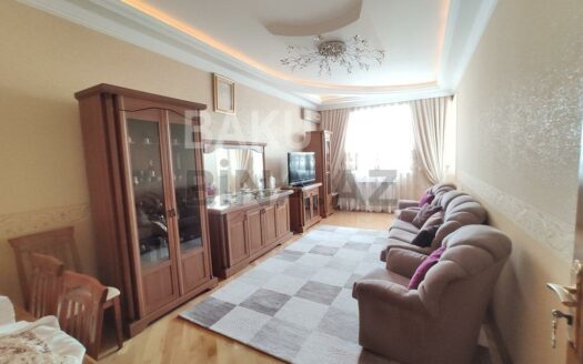 3 Room New Apartment for Sale in Baku