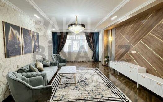 3 Room New Apartment for Sale in Baku