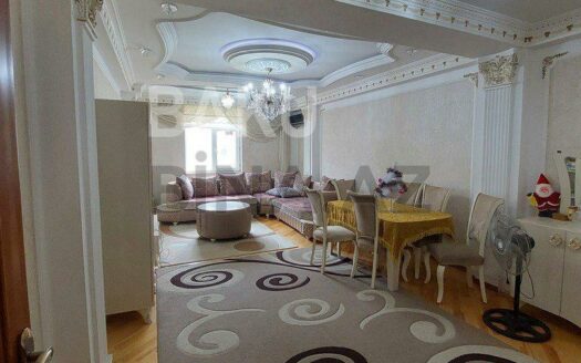 3 Room New Apartment for Sale in Baku