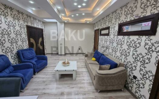 3 Room New Apartment for Sale in Baku