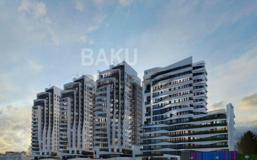 3 Room New Apartment for Sale in Baku