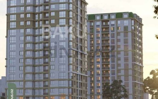 3 Room New Apartment for Sale in Baku
