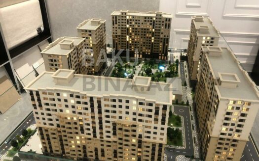 3 Room New Apartment for Sale in Baku