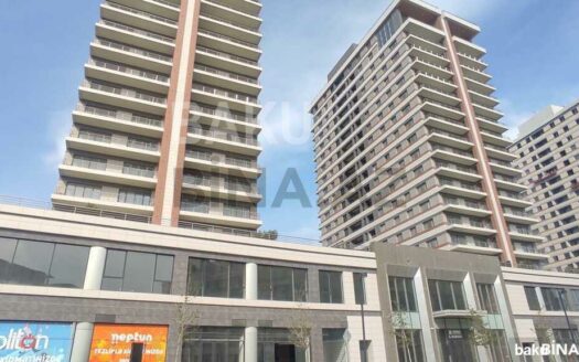 3 Room New Apartment for Sale in Baku